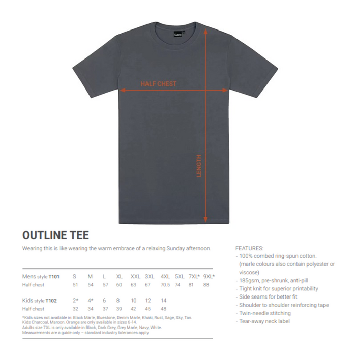 2025 Taupo Marist Supporters T Shirt